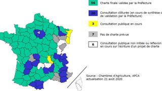 56 départements ont leur charte « riverains » 56 départements ont leur charte « riverains »