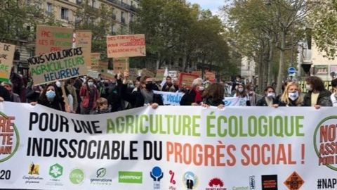 Ils manifestent pour « repenser l’agriculture » et la Pac Ils manifestent pour « repenser l’agriculture » et la Pac