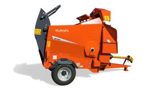 Une pailleuse chez Kubota Une pailleuse chez Kubota