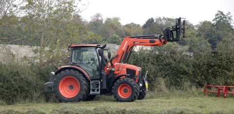 L’empattement de 2,69 m assure au tracteur une bonne stabilité.. © G. Baron