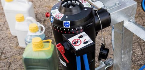 L’EasyConnect, développé par BASF en partenariat avec Scholle, sera progressivement intégré sur les bidons. © BASF