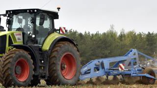 Claas Axion 930, la force tranquille Claas Axion 930, la force tranquille