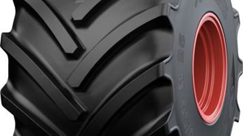 Un pneumatique en1000/50 R 25 SFT