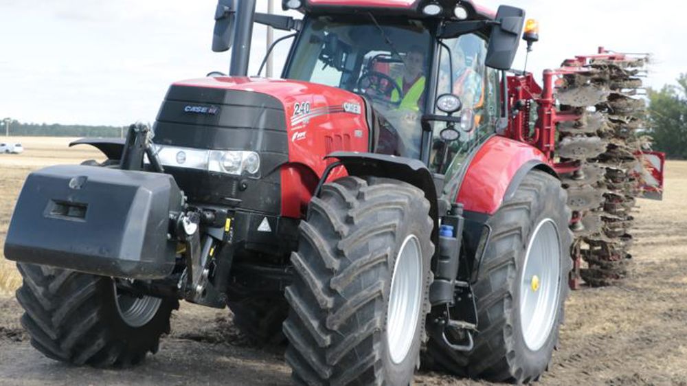 Case IH toilette ses Puma