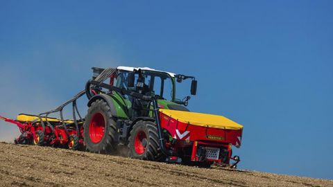 Une trémie de fertilisation pour le Tempo