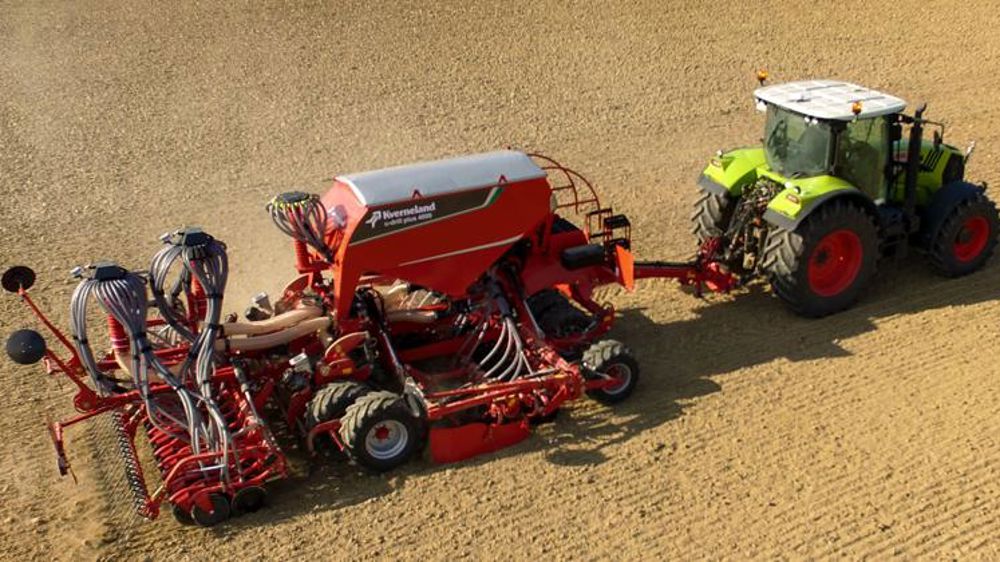 Le semoir U-Drill en version 4 mètres Le semoir U-Drill en version 4 mètres