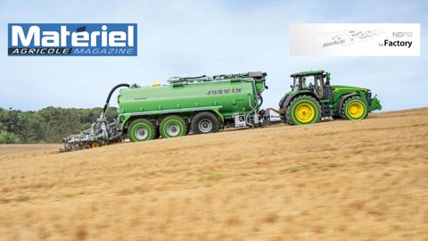 John Deere : transmission CVT électrique et binage de précision John Deere : transmission CVT électrique et binage de précision