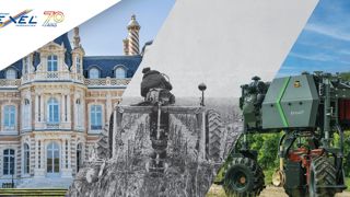 Le groupe Exel est fort des entreprises qu'il a acquises depuis la création de Tecnoma en 1952. Le groupe Exel est fort des entreprises qu'il a acquises depuis la création de Tecnoma en 1952.