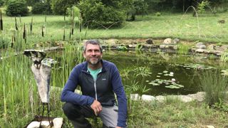 François Bérard, maraîcher à Lieurac (Ariège), est passionné de land art. François Bérard, maraîcher à Lieurac (Ariège), est passionné de land art.