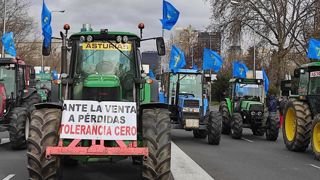 Des milliers d’agriculteurs défilent à Madrid Des milliers d’agriculteurs défilent à Madrid