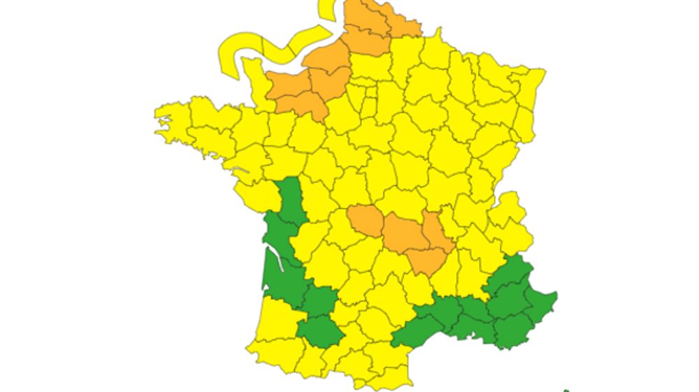 Onze départements placés en vigilance orange neige et verglas