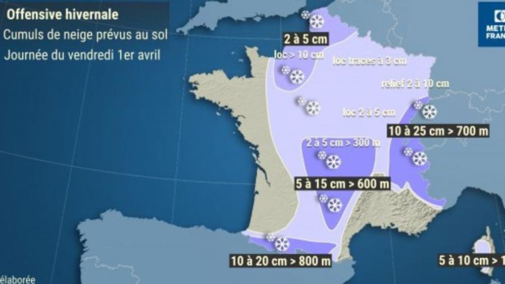 Des gelées généralisées attendues ce week-end