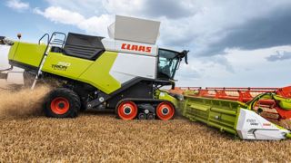 Les chenilles Terra Trac Claas soufflent leurs 25 bougies Les chenilles Terra Trac Claas soufflent leurs 25 bougies