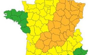 Le grand quart nord-est placé en vigilance orange pour les orages Le grand quart nord-est placé en vigilance orange pour les orages