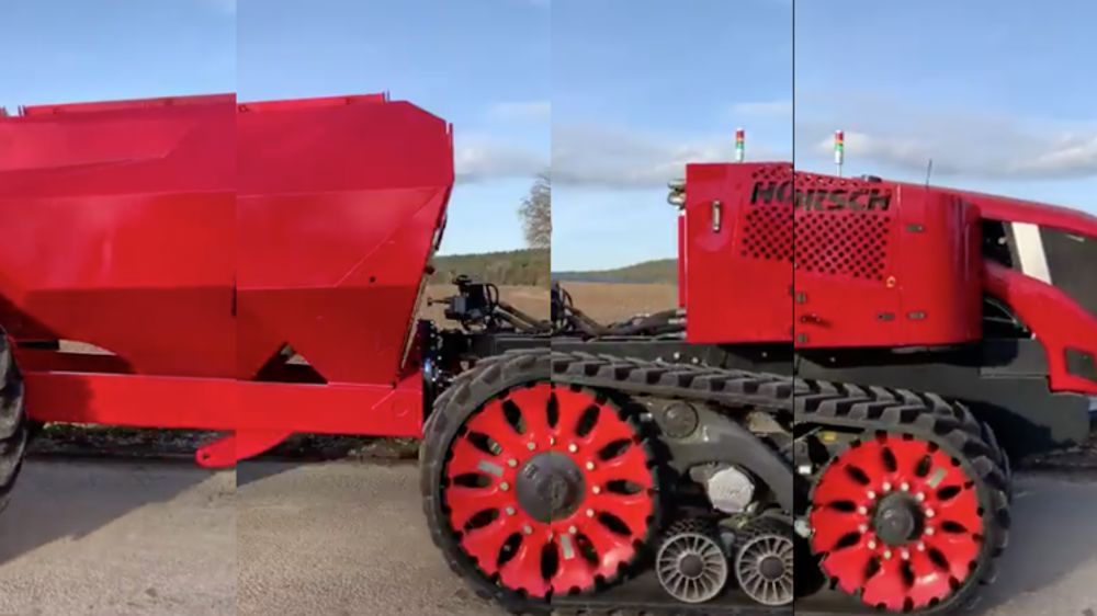 Un robot de semis Horsch est en développement