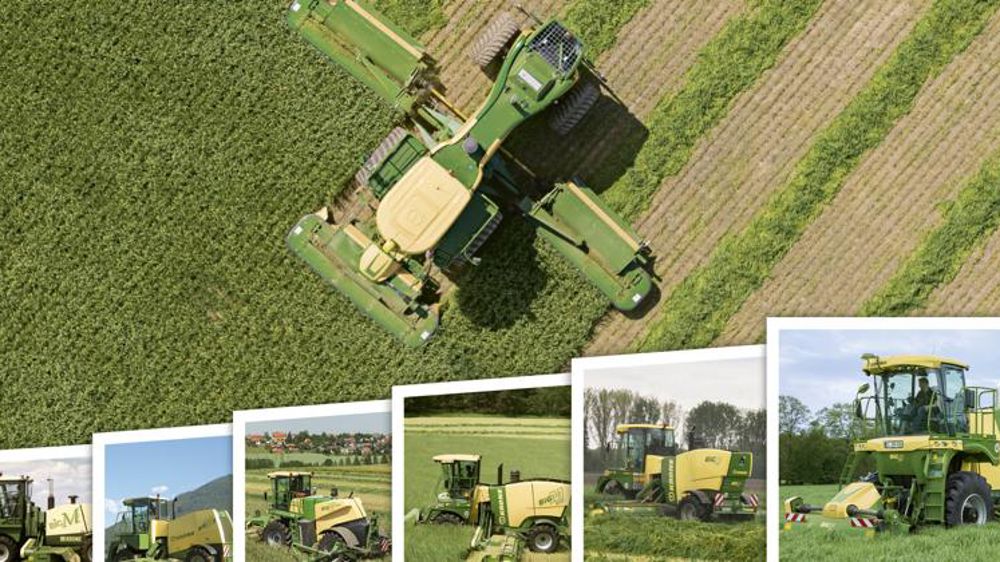 Krone fête les 25 ans de sa faucheuse automotrice