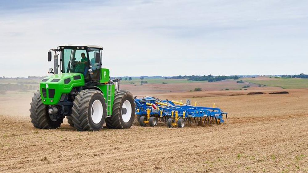 Ce tracteur hybride de 400 ch est « fait maison »