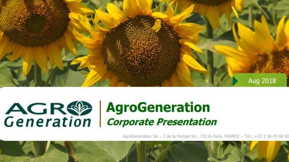 Agrogeneration annonce la cession de 9 200 ha