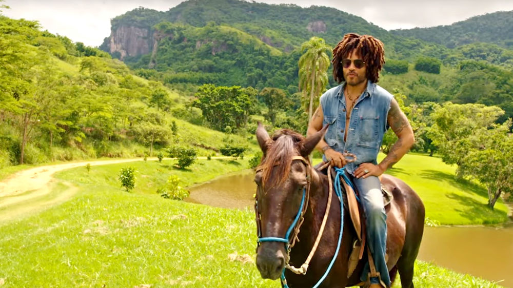Lenny Kravitz, un agriculteur comme les autres