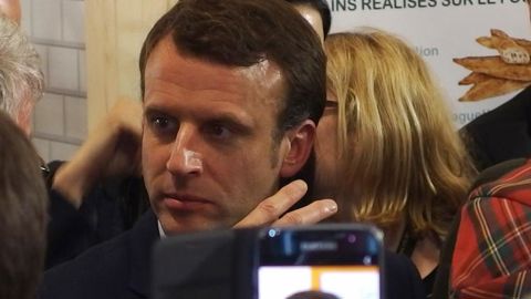 Macron au Salon le 24 février Macron au Salon le 24 février