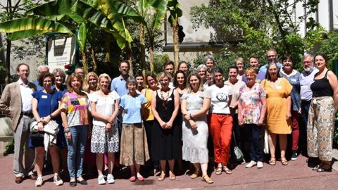 35 professionnels de l’information-documentation se sont retrouvés à Paris pour les premières rencontres professionnelles du réseau Horti’doc. © SNHF