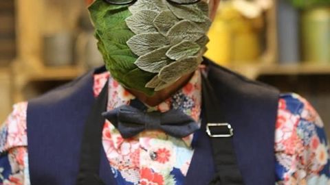 Pour démarrer la situation de crise avec le sourire, le fleuriste Lyonnais Pascal Phaner, MOF, fait parler sa créativité, avec des masques en feuillages ou fleuris, et même des bouquets très variés en forme « virus floraux ».