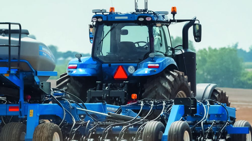 New Holland présente un tracteur autonome