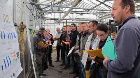 Les journées techniques de l'Arexhor Pays de la Loire permettent de faire le point sur les résultats d'essais en cours sur le bassin Loire-Bretagne, comme ici sur les Leds.(c)Valérie vidril Les journées techniques de l'Arexhor Pays de la Loire permettent de faire le point sur les résultats d'essais en cours sur le bassin Loire-Bretagne, comme ici sur les Leds.(c)Valérie vidril