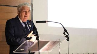Dominique Douard, président de la SNHF depuis juin 2015, lors de l'assemblée générale du 19 mai dernier, à Paris.(c)SNHF Dominique Douard, président de la SNHF depuis juin 2015, lors de l'assemblée générale du 19 mai dernier, à Paris.(c)SNHF