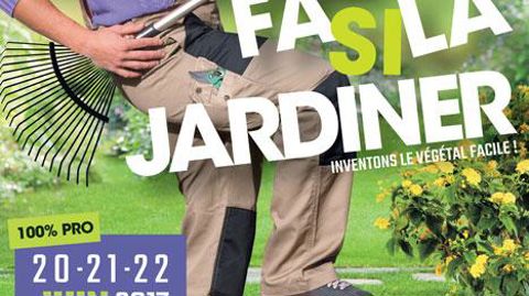 L'affiche du prochain Salon du végétal 2017 met en avant le « végétal facile », accessible à tous.(c)SDV L'affiche du prochain Salon du végétal 2017 met en avant le « végétal facile », accessible à tous.(c)SDV