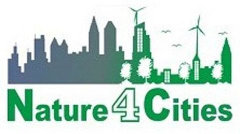Logo du projet Nature4Cities (N4C), financé par le programme européen de recherche et innovation Horizon 2020 qui doit favoriser le verdissement urbain grâce à des solutions inspirées de la nature (Nature-Based Solutions ou NBS). ©Nature4Cities Logo du projet Nature4Cities (N4C), financé par le programme européen de recherche et innovation Horizon 2020 qui doit favoriser le verdissement urbain grâce à des solutions inspirées de la nature (Nature-Based Solutions ou NBS). ©Nature4Cities