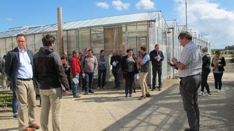 La station CDHR Centre - Val de Loire a présenté ses essais sur de nouveaux itinéraires destinés à limiter l'emploi d'intrants phytosanitaires mais aussi à diminuer les coûts de production. (c)Valérie Vidril La station CDHR Centre - Val de Loire a présenté ses essais sur de nouveaux itinéraires destinés à limiter l'emploi d'intrants phytosanitaires mais aussi à diminuer les coûts de production. (c)Valérie Vidril