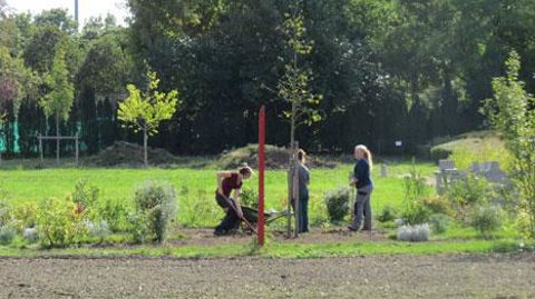 Les taux de réussite aux examens de juin sont, en 2017, moins élevés pour l'option « aménagements paysagés ». (c)Odile Maillard Les taux de réussite aux examens de juin sont, en 2017, moins élevés pour l'option « aménagements paysagés ». (c)Odile Maillard
