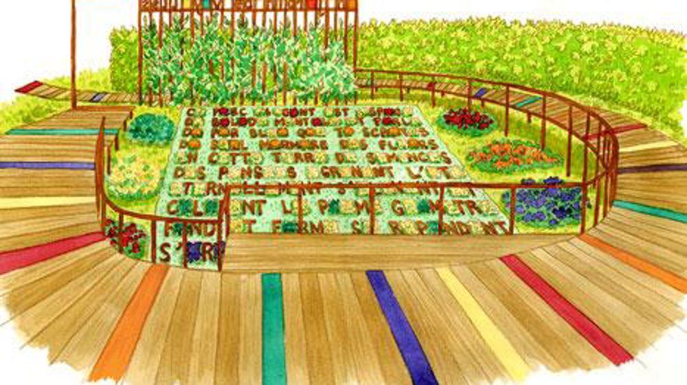 Le Jardin des voyelles, imaginé par l'Oulipo (pour ouvroir de littérature potentielle), fait partie des attractions du Festival des Jardins de Chaumont-sur-Loire cette année, qui ouvrira ses portes le 24 avril.  Le Jardin des voyelles, imaginé par l'Oulipo (pour ouvroir de littérature potentielle), fait partie des attractions du Festival des Jardins de Chaumont-sur-Loire cette année, qui ouvrira ses portes le 24 avril.  Le Jardin des voyelles, imaginé par l'Oulipo (pour ouvroir de littérature potentielle), fait partie des attractions du Festival des Jardins de Chaumont-sur-Loire cette année, qui ouvrira ses portes le 24 avril.  Le Jardin des voyelles, imaginé par l'Oulipo (pour ouvroir de littérature potentielle), fait partie des attractions du Festival des Jardins de Chaumont-sur-Loire cette année, qui ouvrira ses portes le 24 avril.