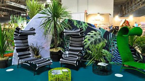 Élégance et design sont omniprésents dans la décoration sur les salons italiens. (c)Isabelle Cordier Élégance et design sont omniprésents dans la décoration sur les salons italiens. (c)Isabelle Cordier