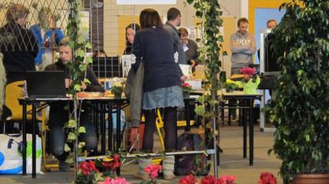 La journée à Romans-sur-Isère visait à mettre en relation les professionnels pour leur permettre de s'informer sur les avancées technologiques et les nouveaux marchés de la filière.(c)Valérie Vidril La journée à Romans-sur-Isère visait à mettre en relation les professionnels pour leur permettre de s'informer sur les avancées technologiques et les nouveaux marchés de la filière.(c)Valérie Vidril