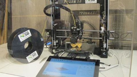 L'agriculture est déjà passée à l'impression 3D et aux drones, avec des services spécifiques et des démonstrations présentés ici dès février 2014 au Salon international de l'agriculture, à Paris. ©Odile Maillard L'agriculture est déjà passée à l'impression 3D et aux drones, avec des services spécifiques et des démonstrations présentés ici dès février 2014 au Salon international de l'agriculture, à Paris. ©Odile Maillard