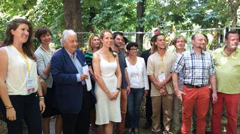 Le jury du concours de Maître jardinier et les cinq finalistes se sont retrouvés pour une présentation des projets dans le cadre de Jardins Jardin aux Tuileries, en juin…©Pascal Fayolle Le jury du concours de Maître jardinier et les cinq finalistes se sont retrouvés pour une présentation des projets dans le cadre de Jardins Jardin aux Tuileries, en juin…©Pascal Fayolle