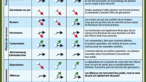 Les ventes ont été meilleures en zone rurale qu'en zone urbaine, et ce sont surtout les petits prix qui ont été demandés.