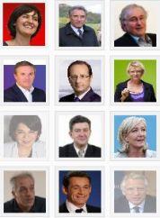 Programmes agricoles de Nathalie Arthaud, François Bayrou, Jacques Cheminade, Nicolas Dupont-Aignan, François Hollande, Eva Joly, Marine Le Pen, Jean-Luc Mélenchon, Philippe Poutou, et Nicolas Sarkozy, candidats à l'élection présidentielle française 2012.