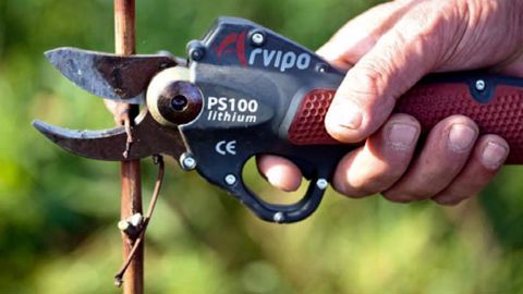 1. PesantLe PS 100 est l'un des deux sécateurs les plus lourds du test.PHOTOS : P. ROY