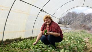 Oléna Kukaruk, soutenue par Initiative Périgord et la chambre d'agriculture, a obtenu un prêt d'honneur de 20 000 euros.PHOTO : H. QUENIN Oléna Kukaruk, soutenue par Initiative Périgord et la chambre d'agriculture, a obtenu un prêt d'honneur de 20 000 euros.PHOTO : H. QUENIN