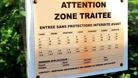 La « maîtrise » des différents produits phytosanitaires par leurs utilisateurs reste le maître mot du Certiphyto.PHOTO : VALÉRIE VIDRIL