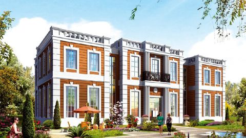 Le projet de pavillon français à l'Exposition horticole internationale de Xi'an.