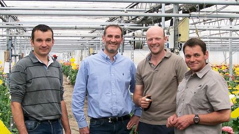 « Certains éléments de la compétitivité peuvent être travaillés collectivement », affirment les acteurs du nouveau pôle. De gauche à droite : Alexandre Leroyer (président), Guillaume Froger (vice-président), Loïc de Barmon (secrétaire) et Xavier Froger (trésorier).