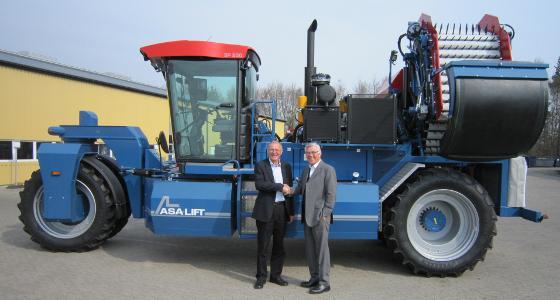 Coopération entre Grimme et Asia-Lift
