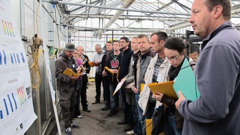 Les journées techniques de l'Arexhor Pays de la Loire permettent de faire le point sur les résultats d'essais en cours sur le bassin Loire-Bretagne, comme ici sur les Leds.