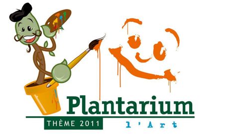 L'affiche de la prochaine édition du Plantarium de Boskoop rend hommage aux peintres de Montmartre.