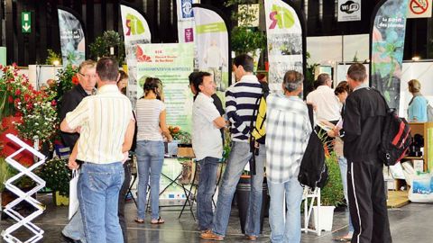L'an dernier, Aquiflor a déménagé au parc des expositions de Bordeaux-Lac pour disposer de meilleures conditions pour les exposants comme pour le public.