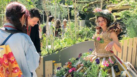 Le concours de reconnaissance des végétaux à l'occasion de Jardins, Jardin aux Tuileries, en juin dernier, a été l'une des actions de promotion financées par Val'hor.